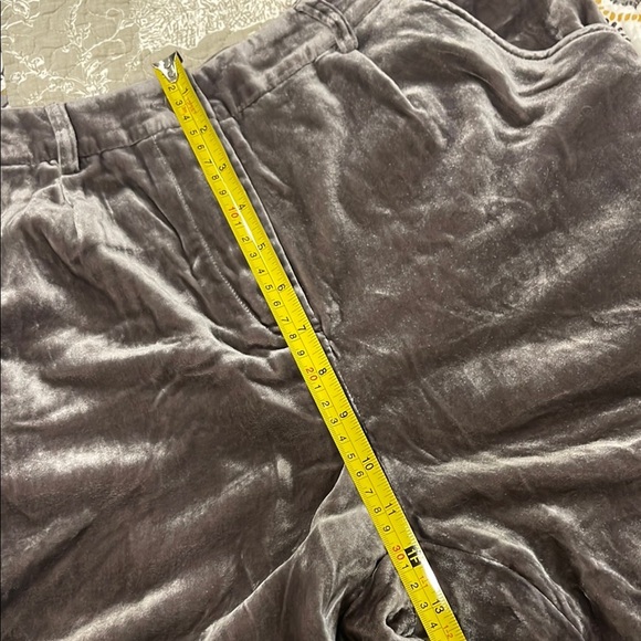 Garnet Hill Brown Ankle-Length Corduroy Pants - Picture 14 of 14